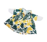 Porch Geese Costume, Hawaiian Lawn Geese, 20.47x14.57in Outfit Tropical Garden, Attire Colorful Summer Design Fits 23 Inch Statues for, Outdoor Lawn Art