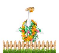 Porch Geese Outfit, 3 Pieces Yard Statue Apparel, 23 Inch Decorative Clothes for Garden Lawn School Studio Kids Gathering Outdoor Camping Patios Daily Home Decor, 20x20x6cm