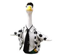 Porch Goose Clothes - Sports Outfit Costume Set, Decorative Garden Statue Wear | Athletic Style Apparel Costume Outfit Display Decoration Figurine Clothing Accessory Collection Whistle Included Sporti