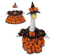 Porch Goose Halloween Outfits, Halloween Porch Goose Outfit with Hat