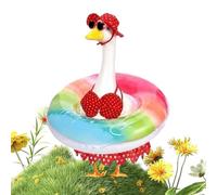 porchgooseSwimsuit - Hawaiian Statue Swimsuit | porchgooseClothes | Dressing Your porchgooseIs Simple With This Bikini Set That Includes A Hat With An Adjustable Drawstring At The Bottom And A S