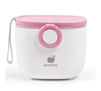 Porcionador de Leche en Polvo para Bebé, Dispensador de Leche en Polvo Termichy, Recipiente Portátil Hermético de 250g para Leche en Polvo para Viaje, con Raspador y Cuchara (Rosa Profundo,1 Pieza)