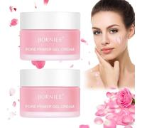 Pore Primer Gel Cream - Crema de gel para rellenar los poros, base de maquillaje, crema de gel para base de poros, imprimación facial invisible para poros, reductor de poros (pack de 2, juego)
