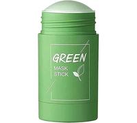 Poreless Deep Cleanse Mask Stick Green Tea, Green Tea Purifying Clay Stick Mask,Deep Clean Pore, Improves Skin for All Skin Types (1pcs)