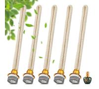 PORFOYO 5 piezas de mecha para lámpara de aceite, mecha para lámpara de aceite, mecha de aceite, mecha de repuesto para lámpara de aceite, mecha de repuesto para lámparas de aceite, para mejorar el