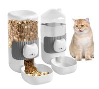 PORFOYO Bebedero Conejo: 2 Piezas Bebedero Hamster, 1L / 35oz Bebederos Cobaya, Botellas de Conejo Colgantes Sin Gote, Botellas de Agua para Mascotas Roedores Animales Pequeños Chinchillas
