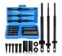 PORFOYO Juego de extractores de rodamientos para motocicleta, 12 unidades, 9 - 23 mm, extractor de rodamientos de rueda para motocicleta, extractor de rodamientos interiores con 5 tamaños de clips