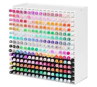 PORFOYO Organizador de rotuladores, organizador de 240 bolígrafos, escritorio, organizador de bolígrafos, soporte para guardar lápices, lápices de colores, marcadores para niños, artistas, oficina