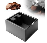 PORFOYO Recipiente para tamizar portafiltros, recipiente para portafiltros, contenedor de café molido, caja de Knock, fácil de limpiar, para el hogar, restaurante, cafetería