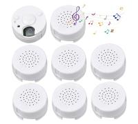 Porgeel 8 grabadoras de Voz para Animales de Peluche Mini grabadora de Voz de 30 Segundos con reproducción Dispositivo de Grab