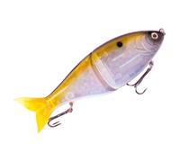 Porgeel Cebo Deslizante cebos deslizantes articulados para lubina señuelos de Pesca realistas de múltiples segmentos para truc