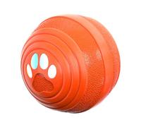 Porgeel Pelota para Perro Indestructible 4 Modos de Movimiento automático Pelota interactiva para Perro con luz Resistente a mordeduras vibración y Rebote Juguetes para masco