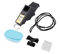 Porgeel Silbato para Entrenadores, Silbato de árbitro de plástico con una Fuerte penetración de Sonido, un Fuerte para arbitrarios, Varios Deportes, socorristas, Llamadas de Emergencia y Entrena