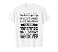 Porque Cada Gran Matrimonio Comienza con una Gran Resaca Camiseta