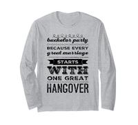 Porque Cada Gran Matrimonio Comienza con una Gran Resaca Manga Larga