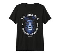 Porque con Dios Nada será Imposible Lucas 1:37 Fe Camiseta Premium