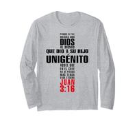 Porque de Tal Manera amó Dios al Mundo Manga Larga
