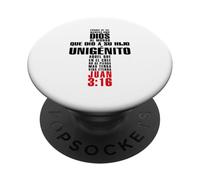 Porque de Tal Manera amó Dios al Mundo PopSockets PopGrip Adhesivo