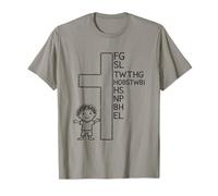 Porque Dios amó al Mundo Cruz fe Camiseta