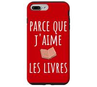 Porque me Gustan los Libros | Club de Lectura Romans Bouquin Carcasa para iPhone 7 Plus/8 Plus