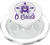 Porque por Tus Santas Estaciones Cruzar Cuaresma Pascua Católica PopSockets PopGrip para MagSafe