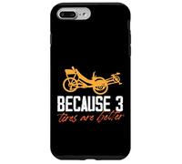 Porque tres neumáticos son mejores triciclo bicicleta reclinada Carcasa para iPhone 7 Plus/8 Plus