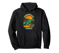 Porquerolles Francia Tortuga Marina Costa Isla Insignia Sudadera con Capucha
