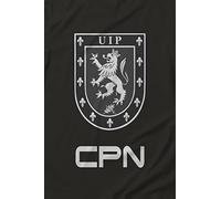 PORRAS ESTAMPACION & BANDERAS Manta de Regalo POLICIA Nacional CNP UIP OPOSITOR Ropa Camiseta Guardia Civil Tejido Polar. Manta Benemérita B/N (70X120 cm)
