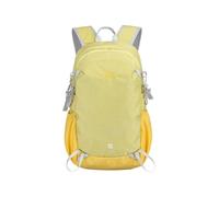 PORRASSO 15L Mochila de Senderismo Ligera Mochila Outdoor Transpirable de Nailon Multibolsillo Backpack para Camping Viajes Uso Diario Amarillo