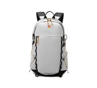 PORRASSO 20L Mochila de Senderismo Mochila Impermeable Hiking Backpack Nylon para Hombre Mujer Hacer Ciclismo Escalada Deportes Aire Libre Blanco