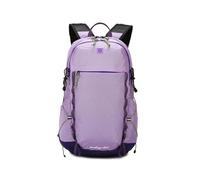PORRASSO 20L Mochila de Senderismo Mochila Impermeable Hiking Backpack Nylon para Hombre Mujer Hacer Ciclismo Escalada Deportes Aire Libre Púrpura