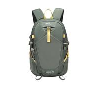 PORRASSO 25L Mochila de Senderismo Mochila Ligera Impermeable Gran Daypack con Cinta Reflectante Tela Oxford Backpack para Hombre Mujer Camping Escalada Deportes Viajar Aire Verde