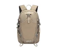 PORRASSO 25L Mochila de Senderismo Mochila Ligera Impermeable Gran Daypack con Cinta Reflectante Tela Oxford Backpack para Hombre Mujer Camping Escalada Deportes Viajar Aire Caqui