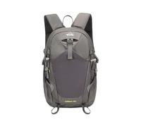 PORRASSO 25L Mochila de Senderismo Mochila Ligera Impermeable Gran Daypack con Cinta Reflectante Tela Oxford Backpack para Hombre Mujer Camping Escalada Deportes Viajar Aire Gris