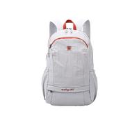 PORRASSO 25L Mochila Plegable Ligera Mochila Resistente al Agua Nailon Backpack de Día Casual con Bolsillo de Separación Húmedo-Seco para Viajes Senderismo Uso Diario Gris Claro