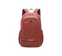PORRASSO 25L Mochila Plegable Ligera Mochila Resistente al Agua Nailon Backpack de Día Casual con Bolsillo de Separación Húmedo-Seco para Viajes Senderismo Uso Diario Marrón