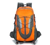 PORRASSO 30L Mochila de Senderismo Impermeable Mochila Hiking Backpack para Hombre Mujer Camping Escalada Deportes Viajar Aire Libre Naranja