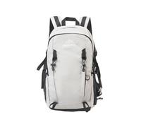 PORRASSO 30L Mochila de Senderismo Mochila Outdoor Resistente al Agua con Sistema Dorsal Transpirable para Camping Viajes Uso Diario Gris Claro