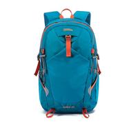 PORRASSO 35L Mochila de Senderismo Mochila Ligera Impermeable Gran Daypack con Cinta Reflectante Hiking Nylon Backpack para Hombre Mujer Camping Escalada Deportes Viajar Aire Libre Azul