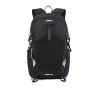 PORRASSO 35L Mochila de Senderismo Mochila Ligera Impermeable Gran Daypack con Cinta Reflectante Hiking Nylon Backpack para Hombre Mujer Camping Escalada Deportes Viajar Aire Libre Negro