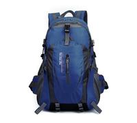 PORRASSO 40L Mochila de Senderismo Mochila Impermeable Mochila Hiking Backpack para Hombre Mujer Hacer Ciclismo Escalada Deportes Aire Libre Azul Oscuro