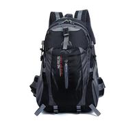 PORRASSO 40L Mochila de Senderismo Mochila Impermeable Mochila Hiking Backpack para Hombre Mujer Hacer Ciclismo Escalada Deportes Aire Libre Negro