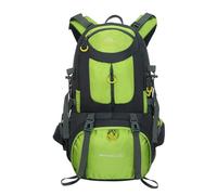 PORRASSO 50L Mochila de Senderismo Mochila Impermeable Mochila Hiking Backpack para Hombre Mujer Acampar Hacer Ciclismo Escalada Deportes Aire Libre Verde