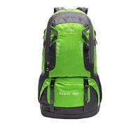 PORRASSO 60L Mochila de Senderismo Mochila Impermeable Daypack Grande Hiking Backpack para Hombre Mujer Camping Escalada Deportes Viajar Aire Libre Verde