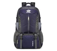 PORRASSO 60L Mochila de Senderismo Mochila Impermeable Daypack Hiking Backpack para Hombre Mujer Camping Escalada Deportes Viajar Aire Libre Azul Oscuro