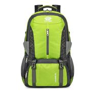 PORRASSO 60L Mochila de Senderismo Mochila Impermeable Daypack Hiking Backpack para Hombre Mujer Camping Escalada Deportes Viajar Aire Libre Verde