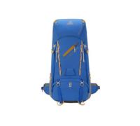 PORRASSO 65L Zaino da Trekking Grande Outdoor Impermeabile Zaini Resistente con Copertura per la Pioggia Donna Uomo Backpack per Escursionismo Campeggio Arrampicata Viaggio Azul