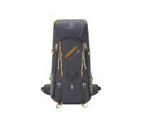 PORRASSO 65L Zaino da Trekking Grande Outdoor Impermeabile Zaini Resistente con Copertura per la Pioggia Donna Uomo Backpack per Escursionismo Campeggio Arrampicata Viaggio Gris