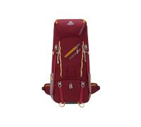 PORRASSO 65L Zaino da Trekking Grande Outdoor Impermeabile Zaini Resistente con Copertura per la Pioggia Donna Uomo Backpack per Escursionismo Campeggio Arrampicata Viaggio Rojo
