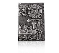 PORRASSO A5 Cuaderno Impermeable Diario de Viaje Retro Bloc Notas Alivio Clásico PU Journal para Hombres Mujer Estudiante Personal Regalo 100 Hojas 21.5x14.5 CM